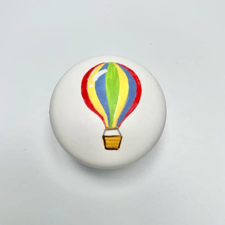 Hand-painted knobs - transport-Nursery & Beyond-Blue Almonds-Blue Almonds-London-South Kensington