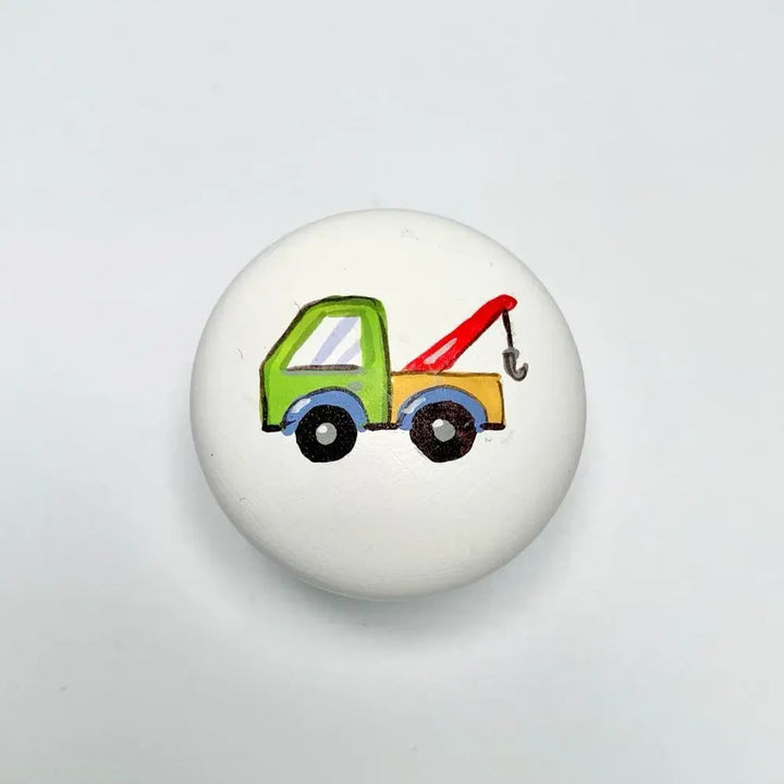 Hand-painted knobs - transport-Nursery & Beyond-Blue Almonds-Blue Almonds-London-South Kensington