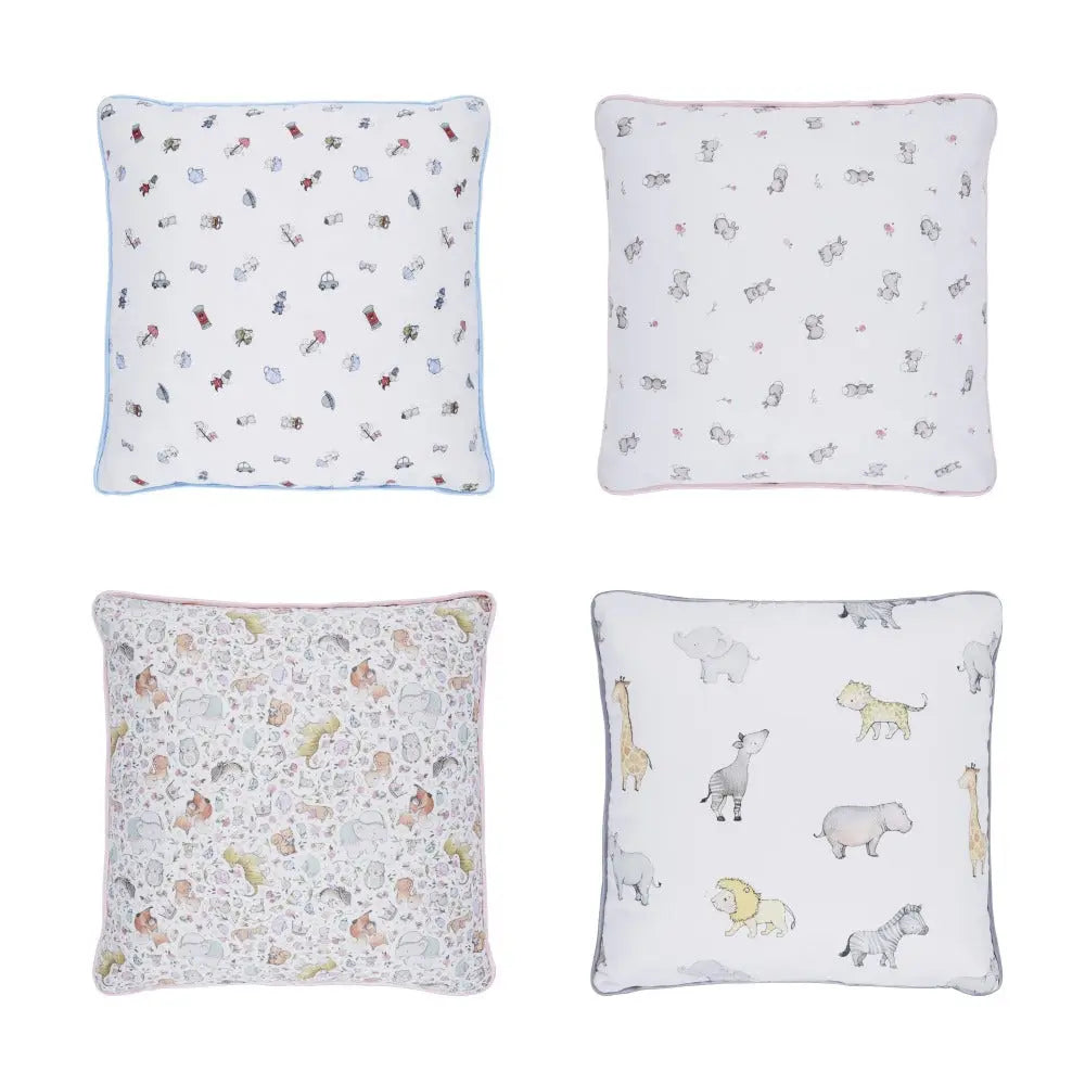 Handmade cushion "enchanted"-Nursery & Beyond-Blue Almonds-Blue Almonds-London-South Kensington