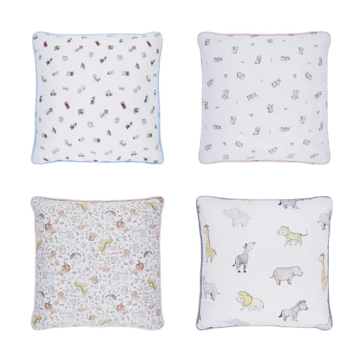 Handmade cushion "enchanted"-Nursery & Beyond-Blue Almonds-Blue Almonds-London-South Kensington