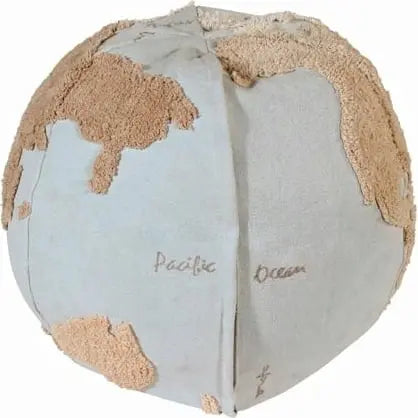 Pouffe "world map"-Nursery & Beyond-Lorena Canals-Blue Almonds-London-South Kensington