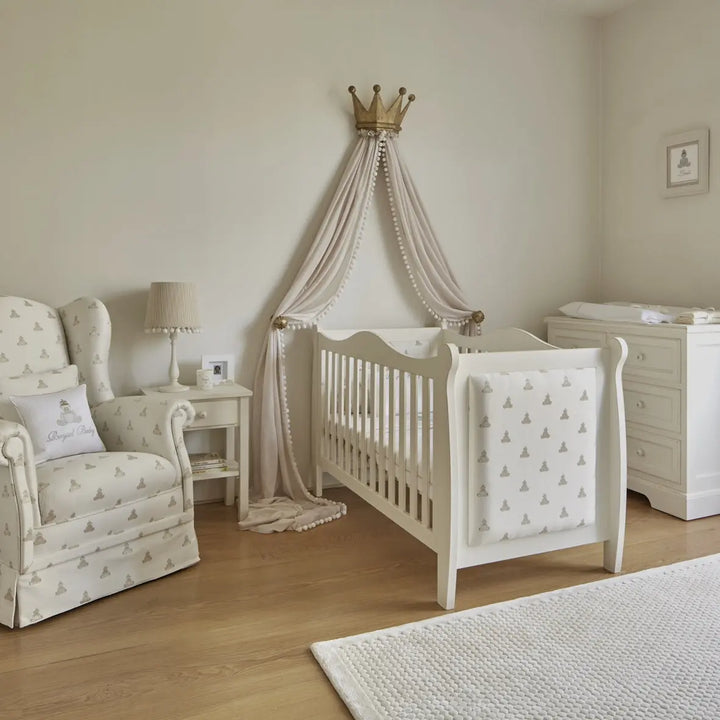 Royal collection hand tufted wool & bamboo rug-Nursery & Beyond-Blue Almonds-Blue Almonds-London-South Kensington