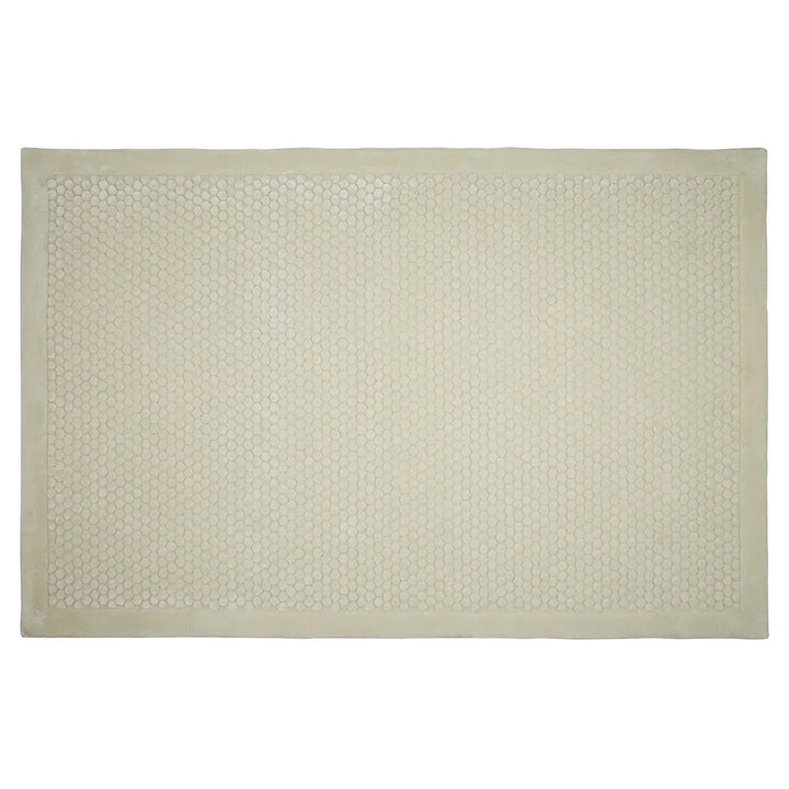 Royal collection hand tufted wool & bamboo rug-Nursery & Beyond-Blue Almonds-Blue Almonds-London-South Kensington