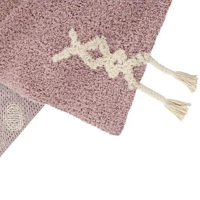 Washable cotton rug "noah"-Nursery & Beyond-Lorena Canals-Blue Almonds-London-South Kensington
