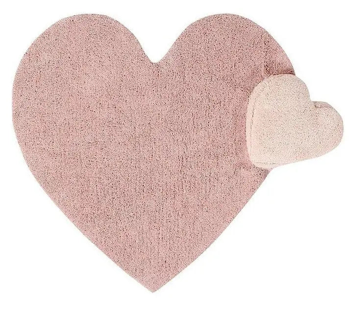 Washable cotton rug "puffy love" nude-Nursery & Beyond-Lorena Canals-Blue Almonds-London-South Kensington