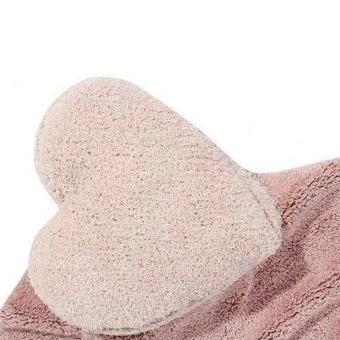 Washable cotton rug "puffy love" nude-Nursery & Beyond-Lorena Canals-Blue Almonds-London-South Kensington