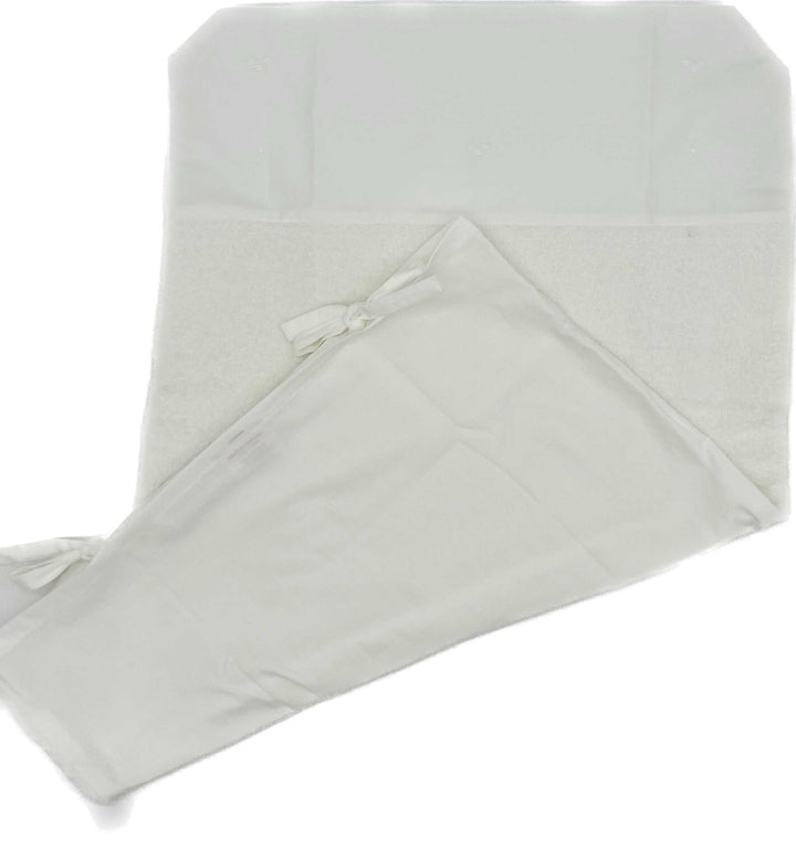Changing mat cover "baby bees" white-Sleeping bags & changing mats-Gordonsbury-Blue Almonds-London-South Kensington