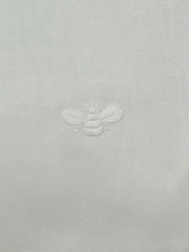 Changing mat cover "baby bees" white-Sleeping bags & changing mats-Gordonsbury-Blue Almonds-London-South Kensington
