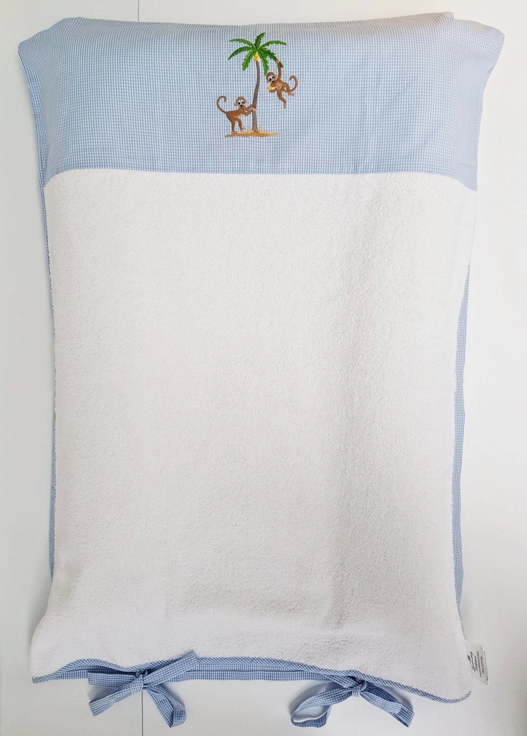 Changing mat cover "safari" blue-Sleeping bags & changing mats-Gordonsbury-Blue Almonds-London-South Kensington