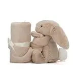 Bashful Beige Bunny Soother-Soft toys & musicals-Jellycat-Blue Almonds-London-South Kensington