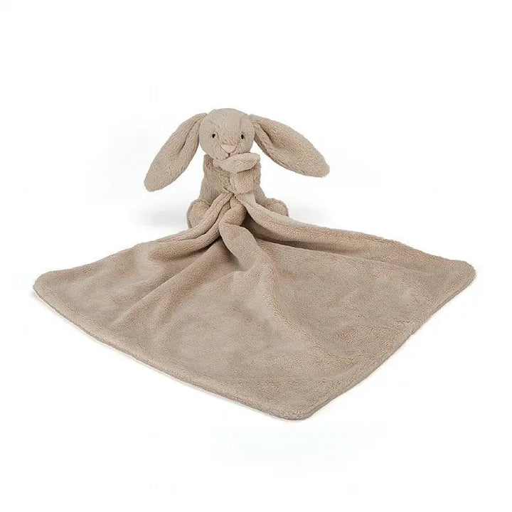 Bashful Beige Bunny Soother-Soft toys & musicals-Jellycat-Blue Almonds-London-South Kensington