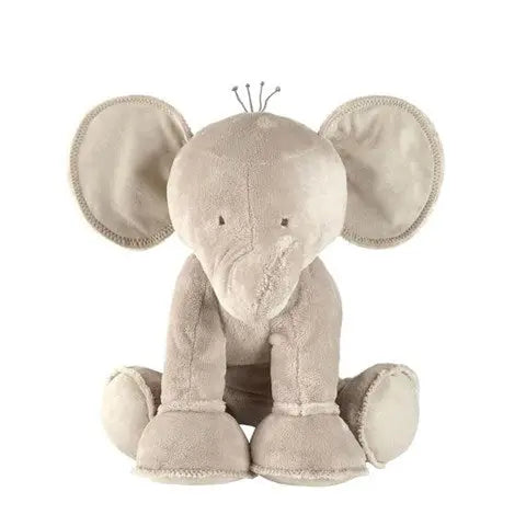 Extra large elephant taupe-Soft toys & musicals-Tartine et Chocolat-Blue Almonds-London-South Kensington
