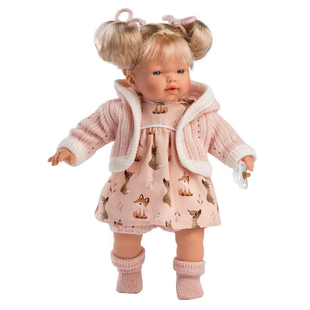 Roberta baby doll-Soft toys & musicals-LLorens-Blue Almonds-London-South Kensington