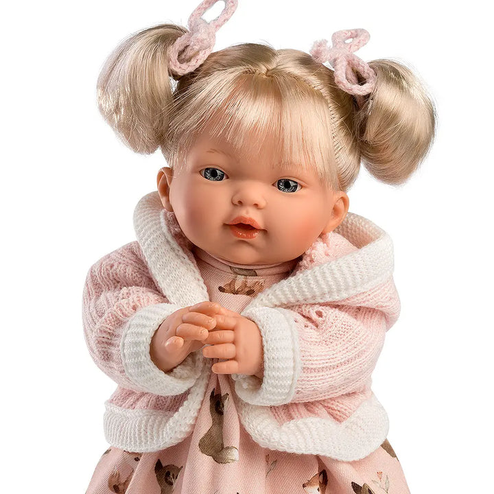 Roberta baby doll-Soft toys & musicals-LLorens-Blue Almonds-London-South Kensington