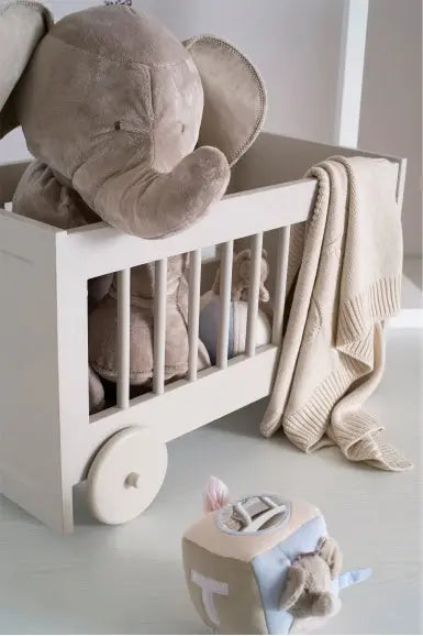Super extra large elephant taupe-Soft toys & musicals-Tartine et Chocolat-Blue Almonds-London-South Kensington