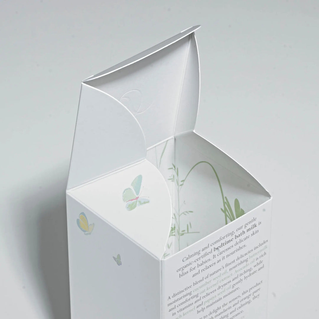 Baby bedtime bath milk-Toiletries & baby brushes-Little Butterfly-Blue Almonds-London-South Kensington