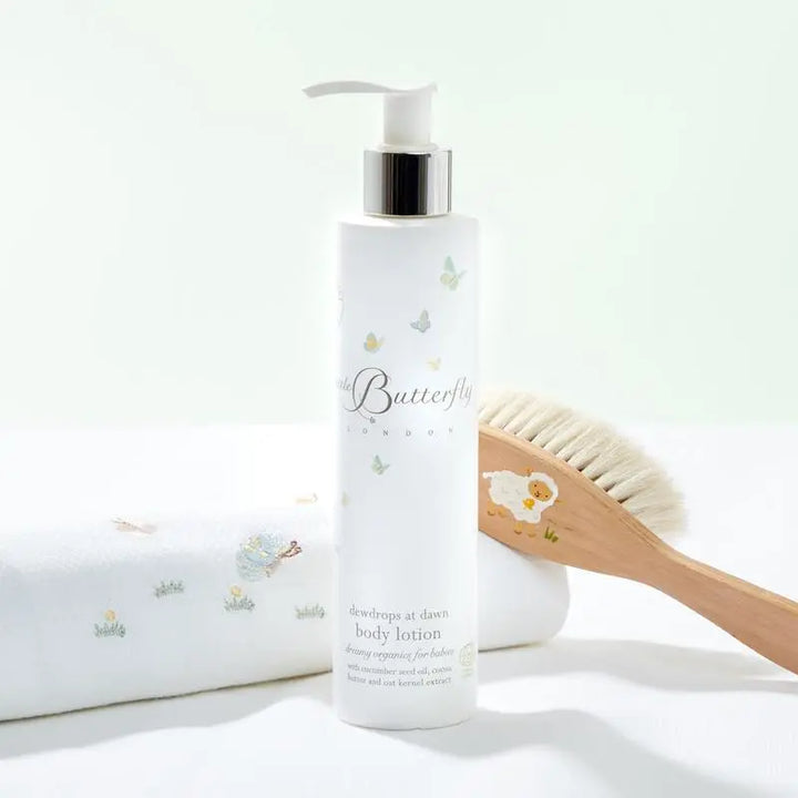 Baby body lotion-Toiletries & baby brushes-Little Butterfly-Blue Almonds-London-South Kensington