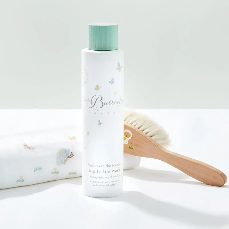 Baby top to toe wash-Toiletries & baby brushes-Little Butterfly-Blue Almonds-London-South Kensington