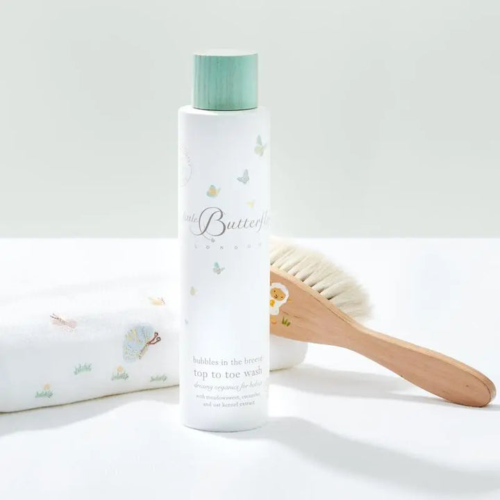 Baby top to toe wash-Toiletries & baby brushes-Little Butterfly-Blue Almonds-London-South Kensington