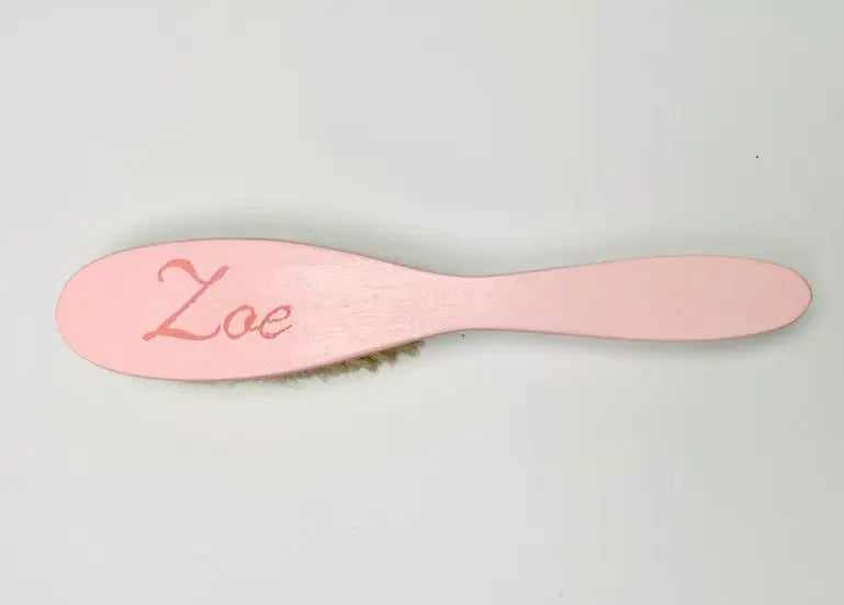 Hairbrush pink-Toiletries & baby brushes-Blue Almonds-Blue Almonds-London-South Kensington