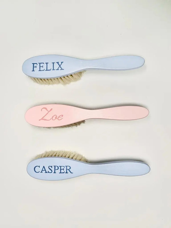 Hairbrush pink-Toiletries & baby brushes-Blue Almonds-Blue Almonds-London-South Kensington