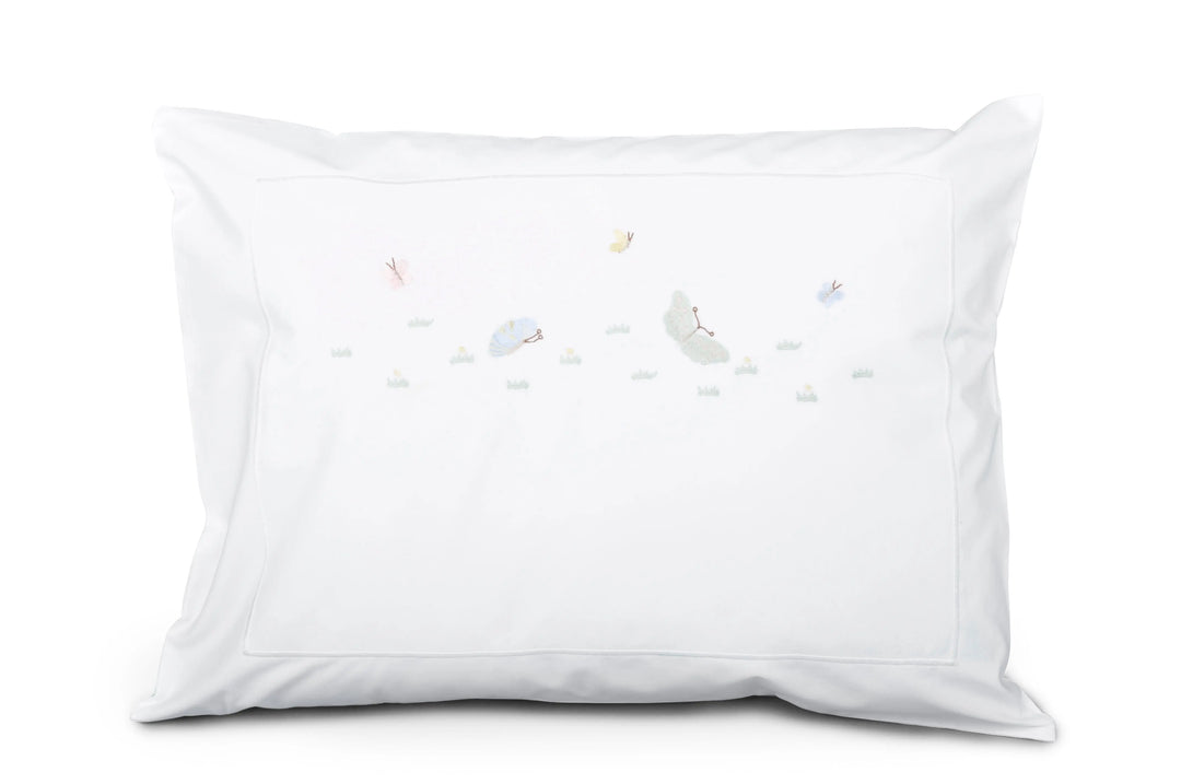 Bedlinen set Cotbed butterfly few-Towels & bedlinen-Evelyn Kahle-Blue Almonds-London-South Kensington