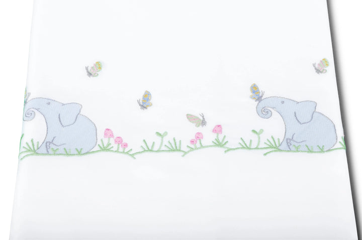 Bedlinen set Cotbed happy elephant-Towels & bedlinen-Evelyn Kahle-Blue Almonds-London-South Kensington