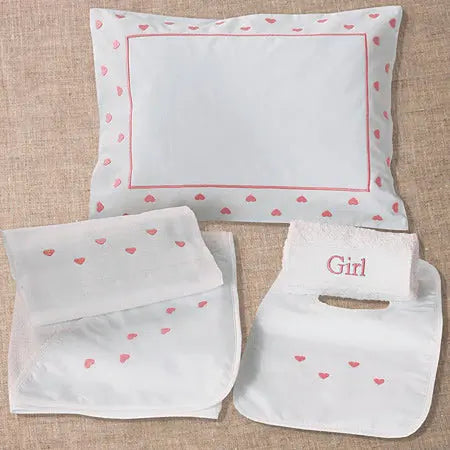 Bedlinen set Cotbed hearts-Towels & bedlinen-Evelyn Kahle-Blue Almonds-London-South Kensington