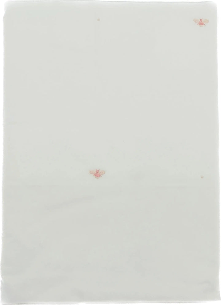 Cotbed duvet cover "baby bees" pink-Towels & bedlinen-Gordonsbury-Blue Almonds-London-South Kensington