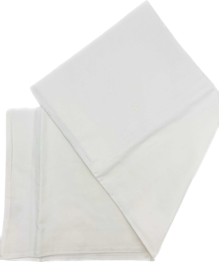 Cotbed duvet cover "baby bees" white-Towels & bedlinen-Gordonsbury-Blue Almonds-London-South Kensington