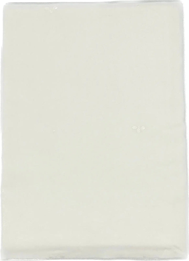 Cotbed duvet cover "baby bees" white-Towels & bedlinen-Gordonsbury-Blue Almonds-London-South Kensington