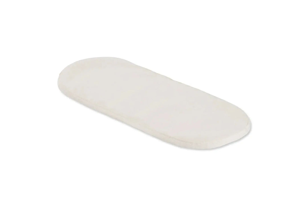 Organic waterproof mattress protector-Towels & bedlinen-Naturalmat-Blue Almonds-London-South Kensington