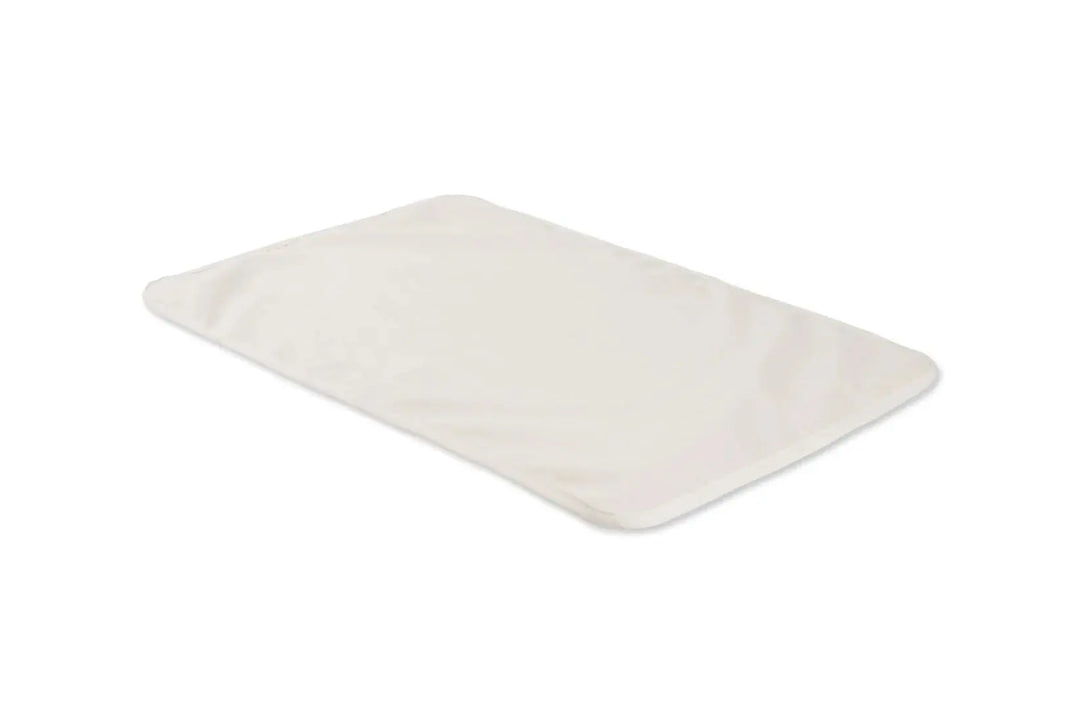Organic waterproof mattress protector-Towels & bedlinen-Naturalmat-Blue Almonds-London-South Kensington