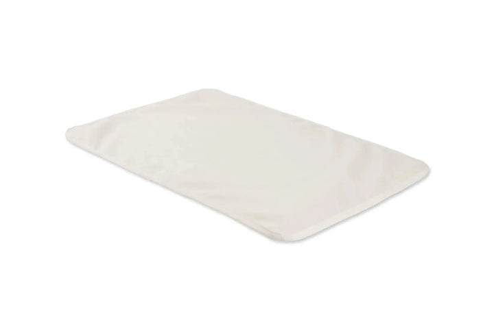 Organic waterproof mattress protector-Towels & bedlinen-Naturalmat-Blue Almonds-London-South Kensington