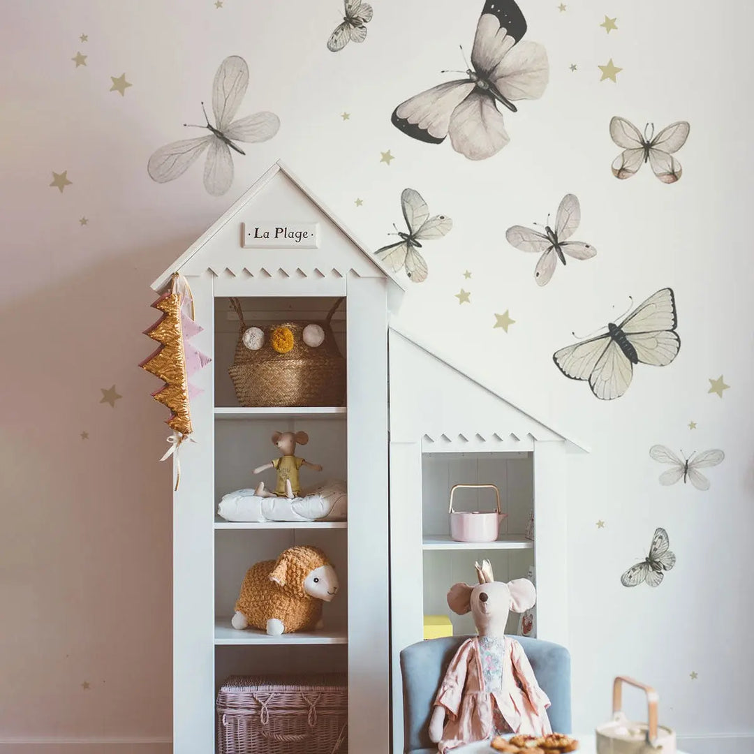 Stickers "butterflies"-Wallpapers & stickers-Dekornik-Blue Almonds-London-South Kensington
