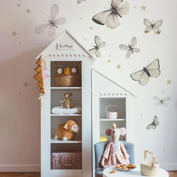 Stickers "butterflies"-Wallpapers & stickers-Dekornik-Blue Almonds-London-South Kensington