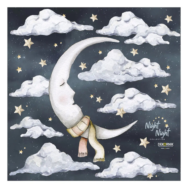 Stickers "moon night"-Wallpapers & stickers-Dekornik-Blue Almonds-London-South Kensington
