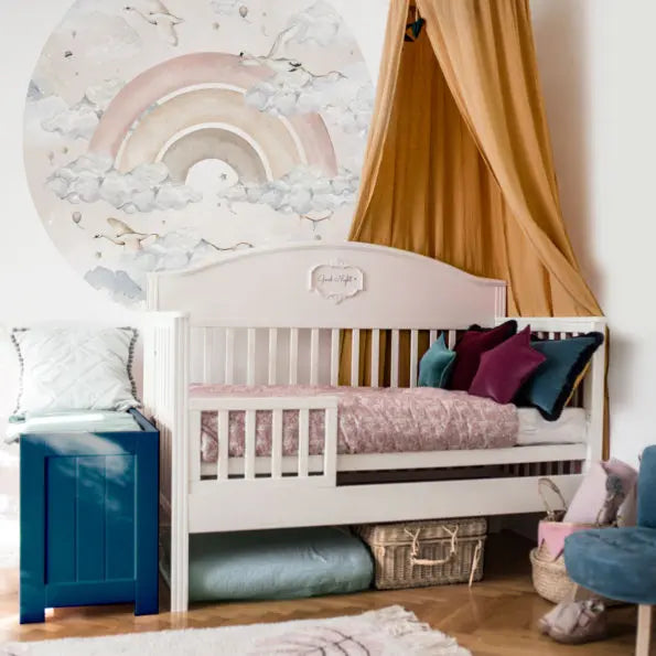 Stickers "rainbow in circle" pink-Wallpapers & stickers-Dekornik-Blue Almonds-London-South Kensington