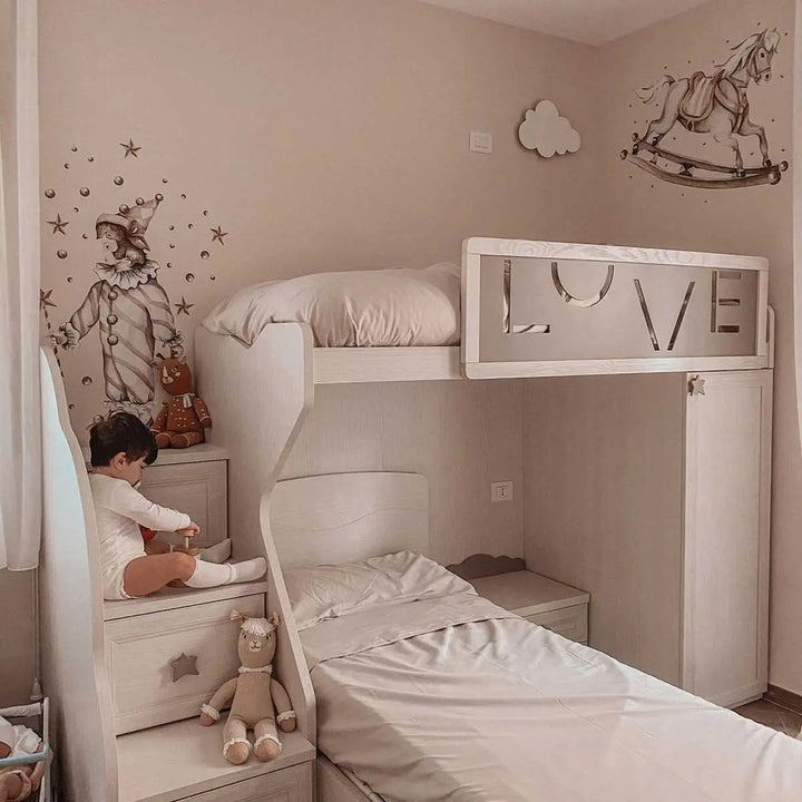 Stickers "rocking horse"-Wallpapers & stickers-Dekornik-Blue Almonds-London-South Kensington