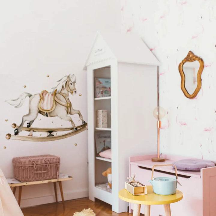 Stickers "rocking horse"-Wallpapers & stickers-Dekornik-Blue Almonds-London-South Kensington