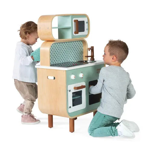 Big cooker Reverso-Wooden toys & more-Janod-Blue Almonds-London-South Kensington