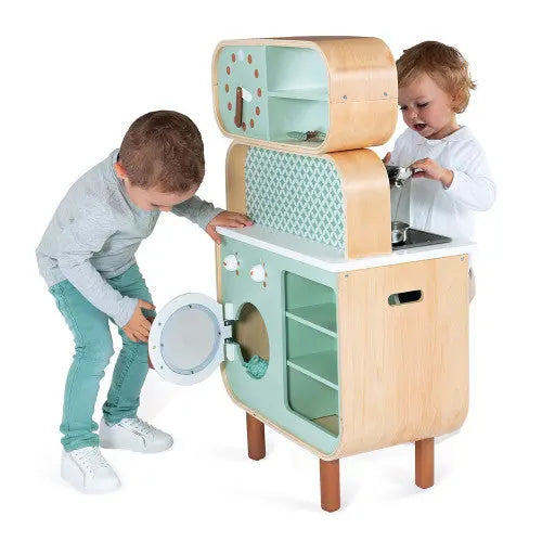Big cooker Reverso-Wooden toys & more-Janod-Blue Almonds-London-South Kensington