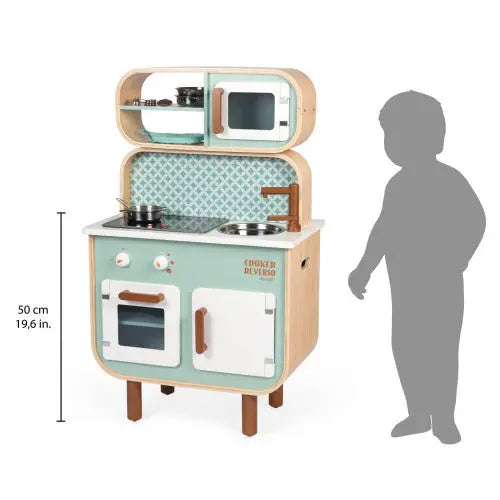 Big cooker Reverso-Wooden toys & more-Janod-Blue Almonds-London-South Kensington