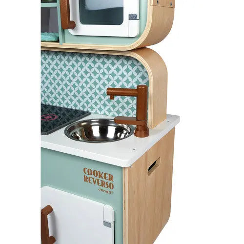 Big cooker Reverso-Wooden toys & more-Janod-Blue Almonds-London-South Kensington