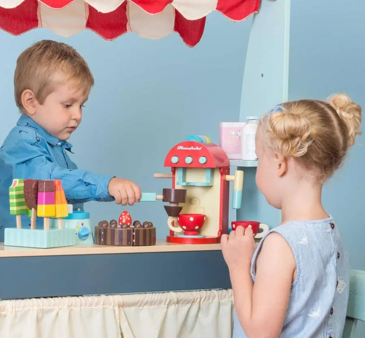 Cafe Machine-Wooden toys & more-Le Toy Van-Blue Almonds-London-South Kensington