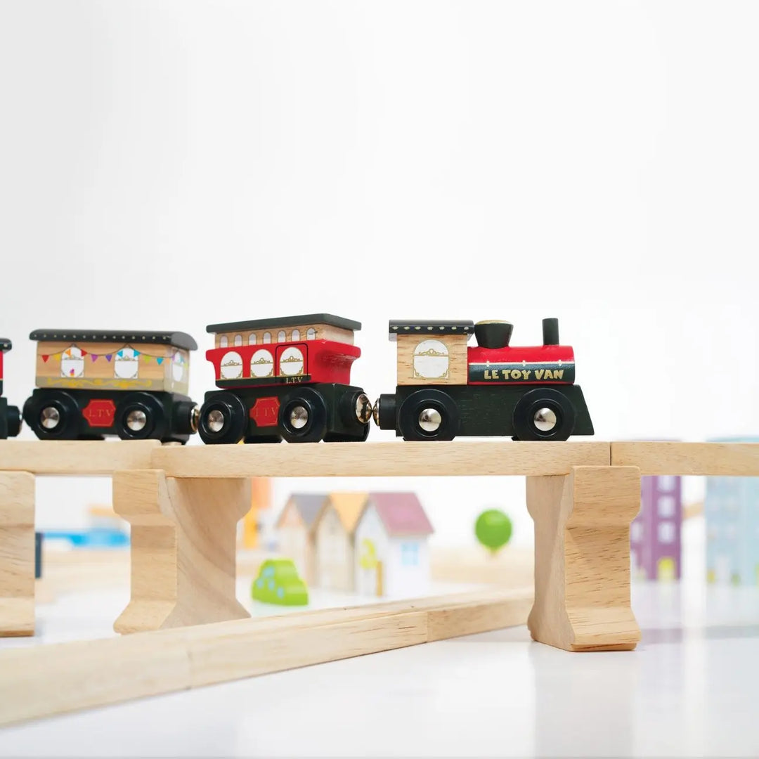 Royal Express Locomotive-Wooden toys & more-Le Toy Van-Blue Almonds-London-South Kensington