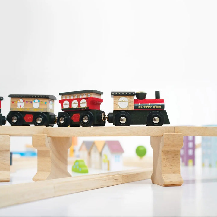 Royal Express Locomotive-Wooden toys & more-Le Toy Van-Blue Almonds-London-South Kensington