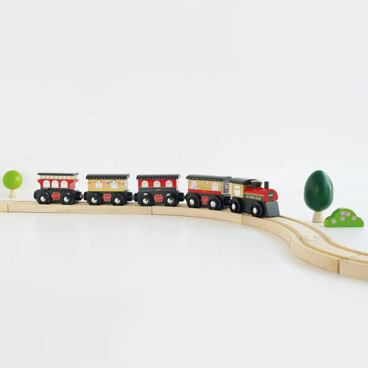 Royal Express Locomotive-Wooden toys & more-Le Toy Van-Blue Almonds-London-South Kensington