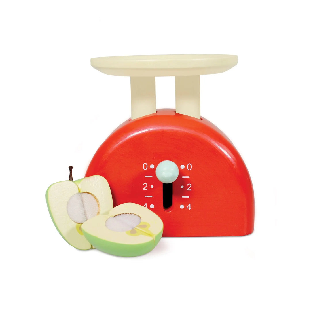 Weighing Scales-Wooden toys & more-Le Toy Van-Blue Almonds-London-South Kensington